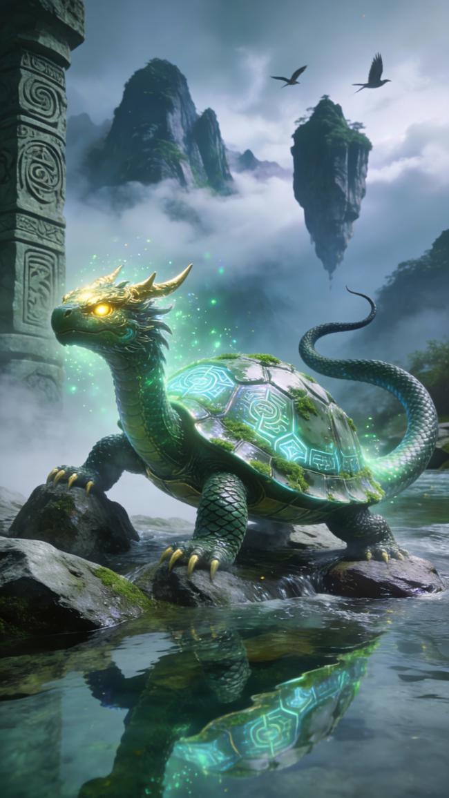 青龙龟神·云山秘境