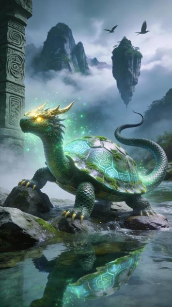 青龙龟神·云山秘境