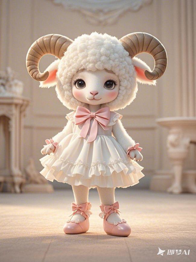 萌系羊少女的欧式宫廷梦