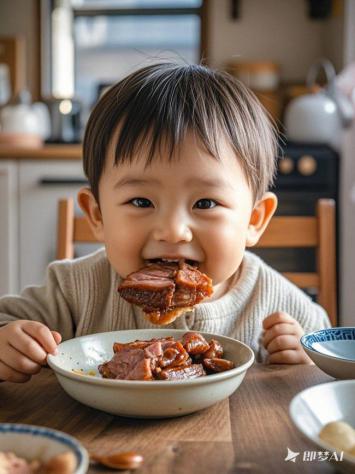 暖光下的童年美食时刻