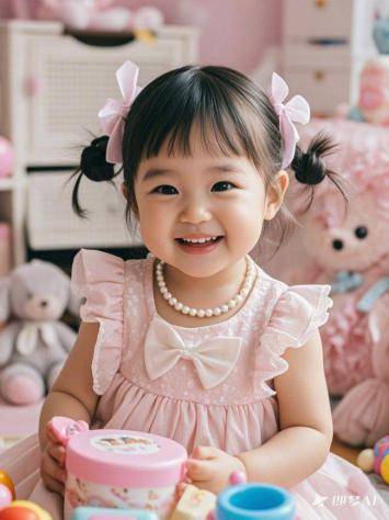 粉嫩童趣的微笑时光