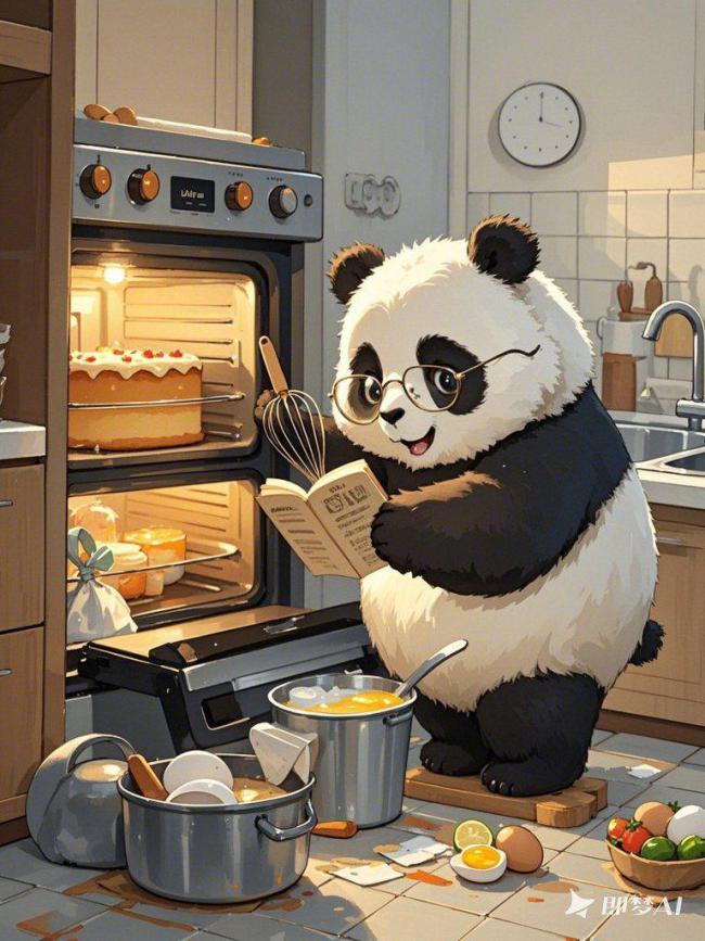 戴眼镜熊猫厨房烘焙记