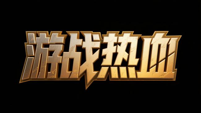 游戏热血——金属立体字视觉冲击