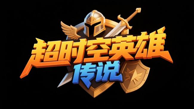 超时空英雄传说游戏Logo设计