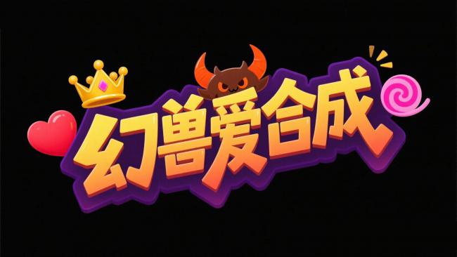 幻兽爱合成卡通Logo设计