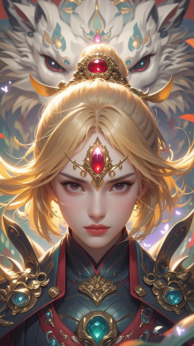 仙侠女战神：金冠神兽伴身侧