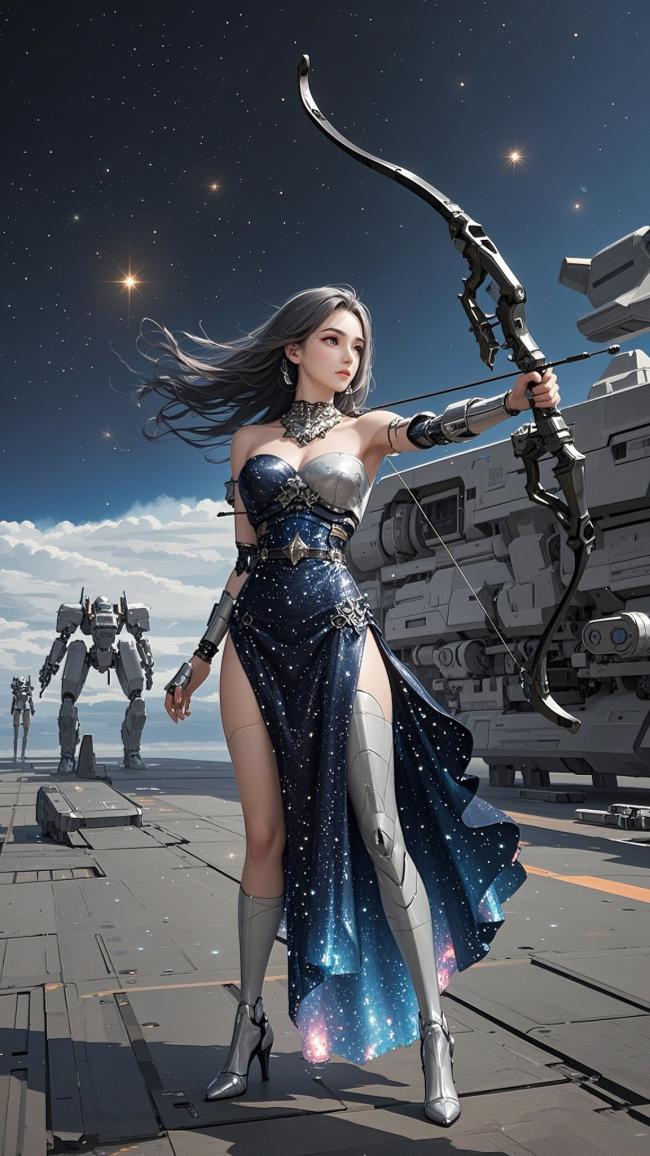 星空弓箭手：赛博朋克未来战场