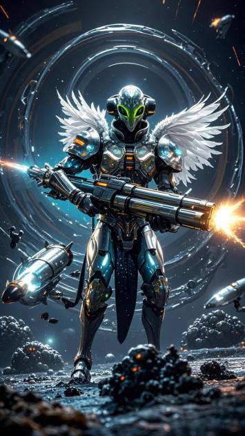 机甲天使战神：星际战场上的雷霆之翼