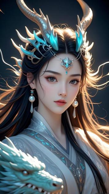 龙女仙姿·玄幻古风美人图