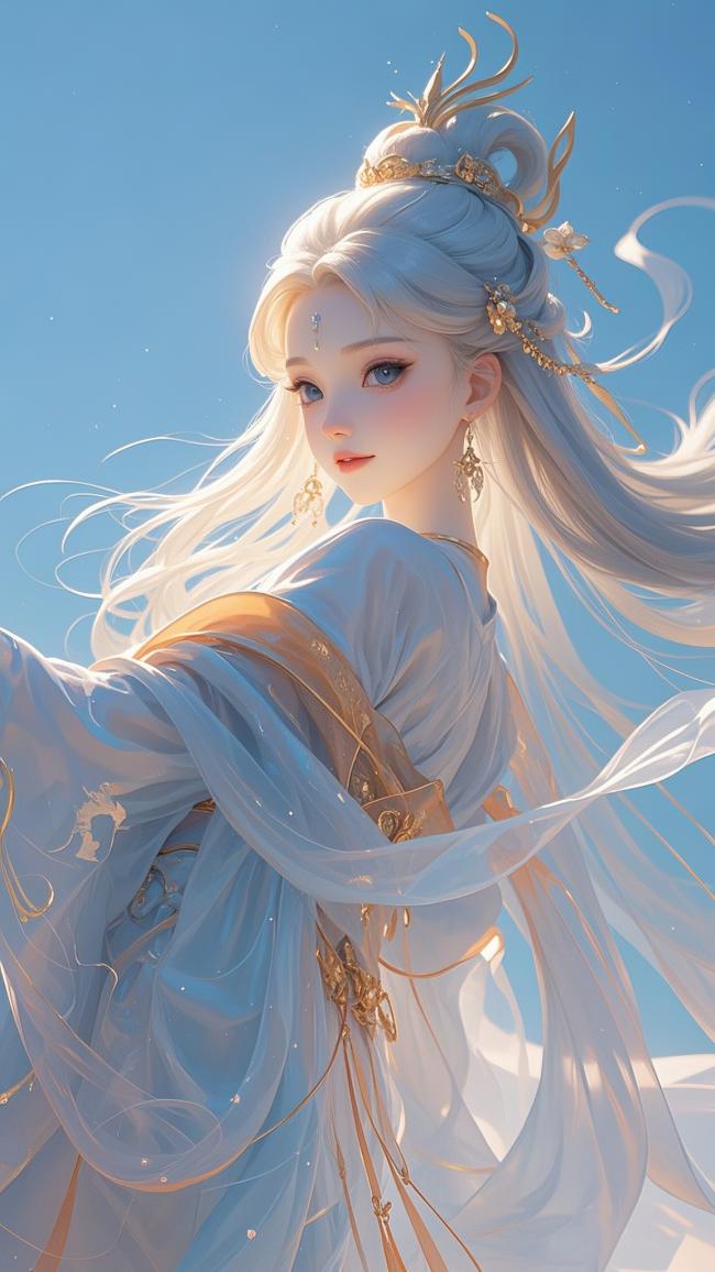 仙气飘飘古风仙女高清写真