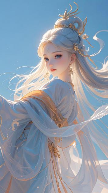 仙气飘飘古风仙女高清写真