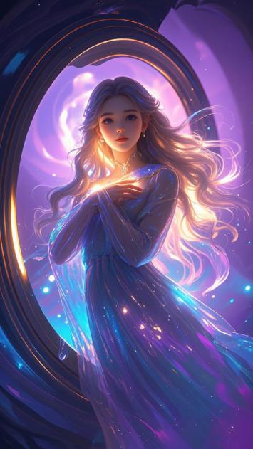 星穹女神立光门，紫蓝幻境如梦境