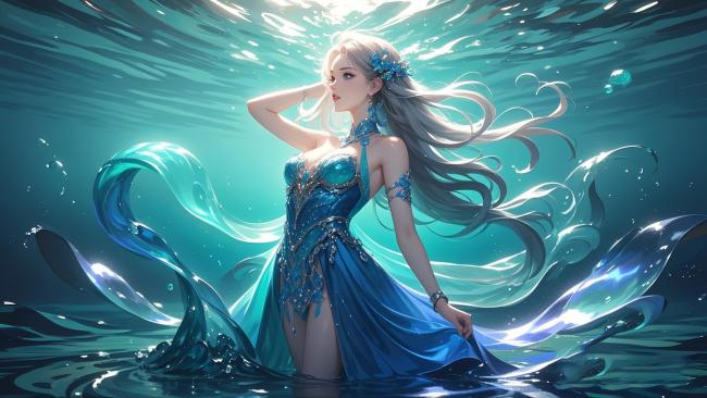 水下仙子光影幻境