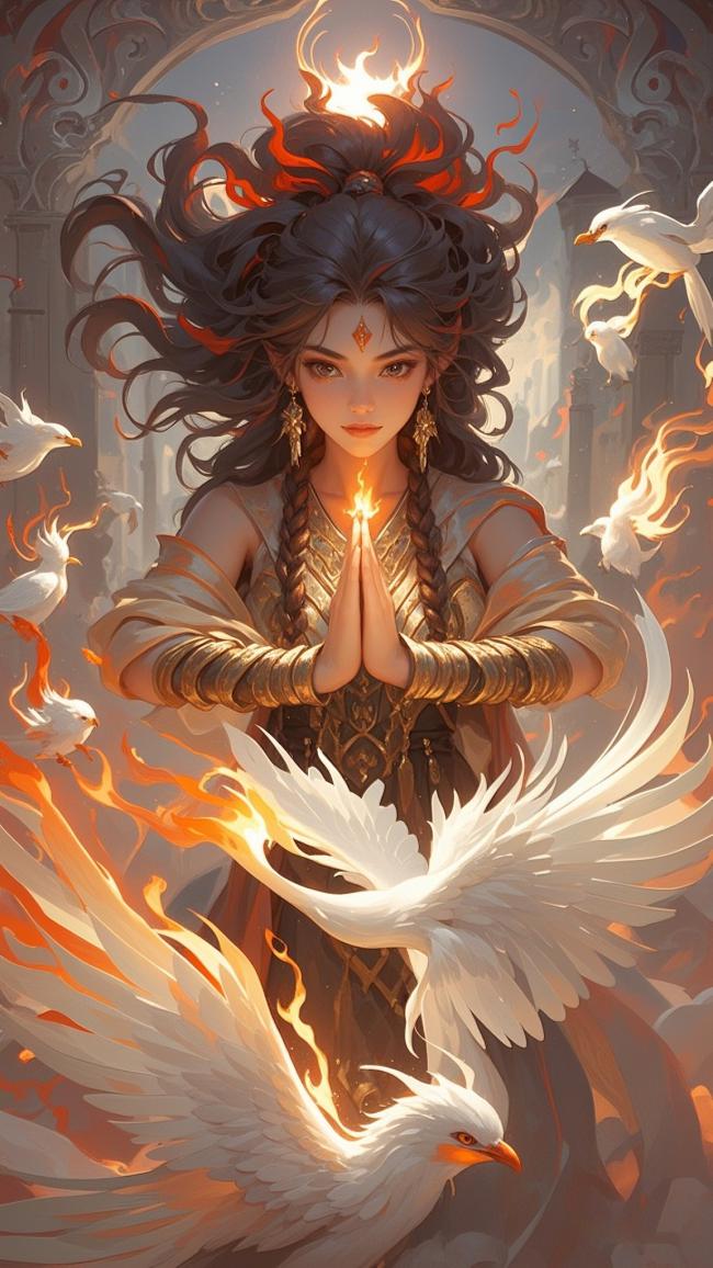 仙侠女神火焰圣焰图