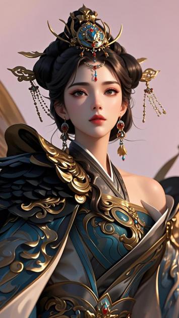 仙侠女将华丽3D写真图