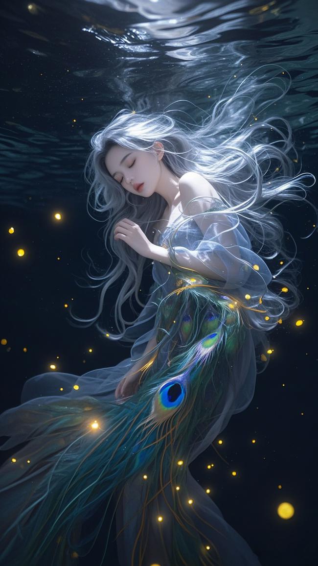 深海孔雀仙子沉睡图