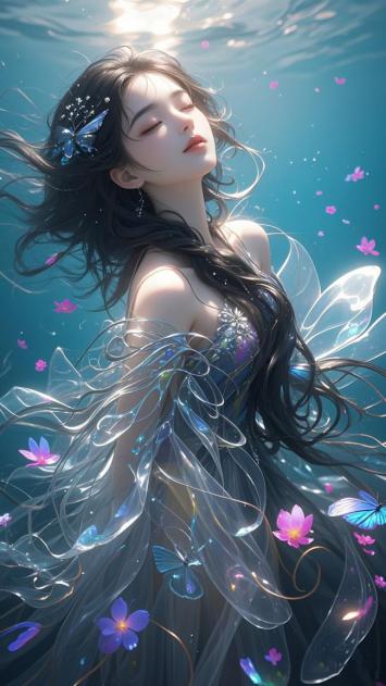水下仙子蝶舞幻境