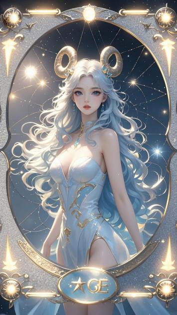 星穹女神·天蝎座银发女郎