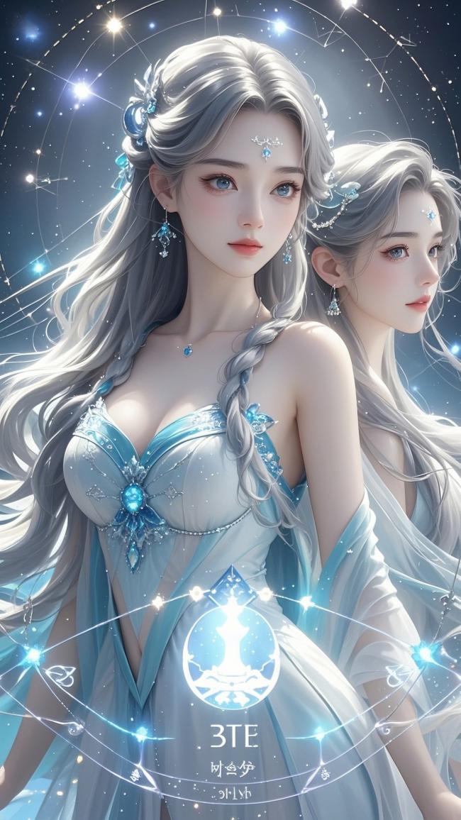 冰晶仙子星轨幻影图